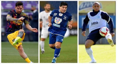 Messi, Maradona, Roberto Carlos, famous lefties in football